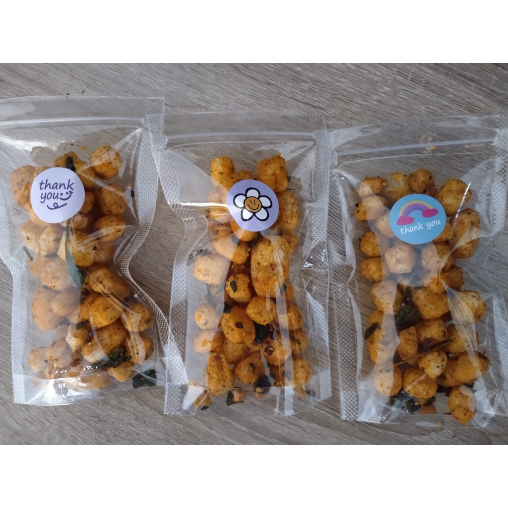 

Cimol Kering Pedas Crispy Daun Jeruk Netto 50 gram