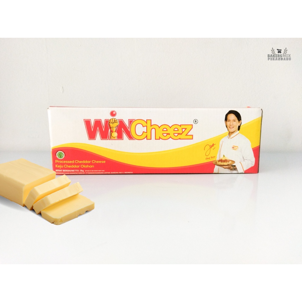 

Keju Wincheez 2 Kg Cheddar / Cheese Block (BPOM RI ✔)