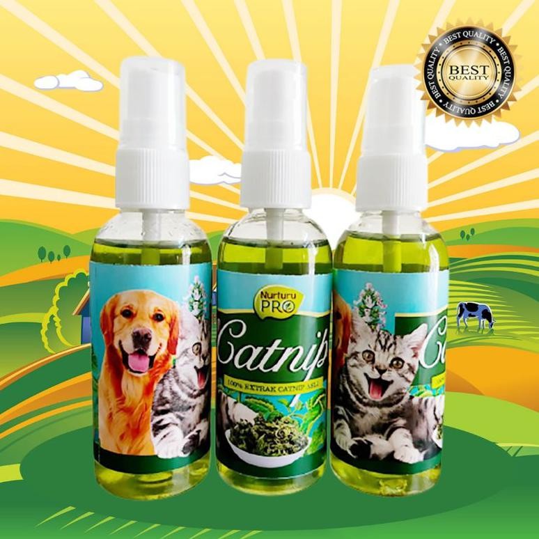 Catnip SPRAY 30mL - Catnip Kucing / Catnip Cair