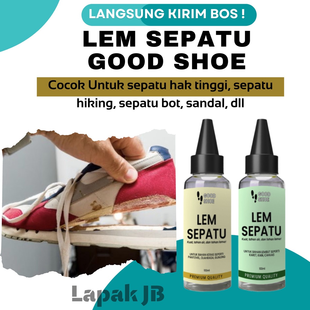Lem Sepatu Super kuat original pabrik  Sepatu Flap Shoes Glue Flap Shoes Care Lem Sepatu Super Kuat 