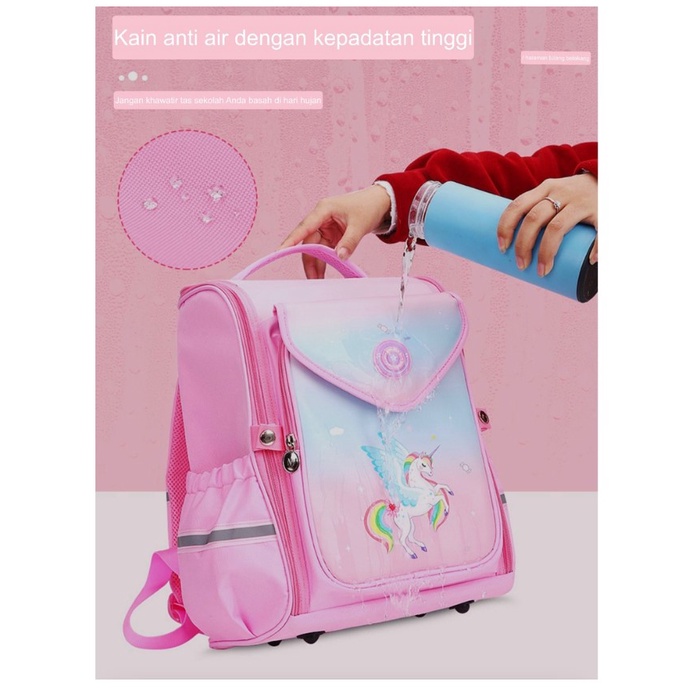 SMARTGIRL NEW TAS RANSEL ANAK SEKOLAH CEWEK COWOK IMPORT UNTUK ANAK SD 00320-00325