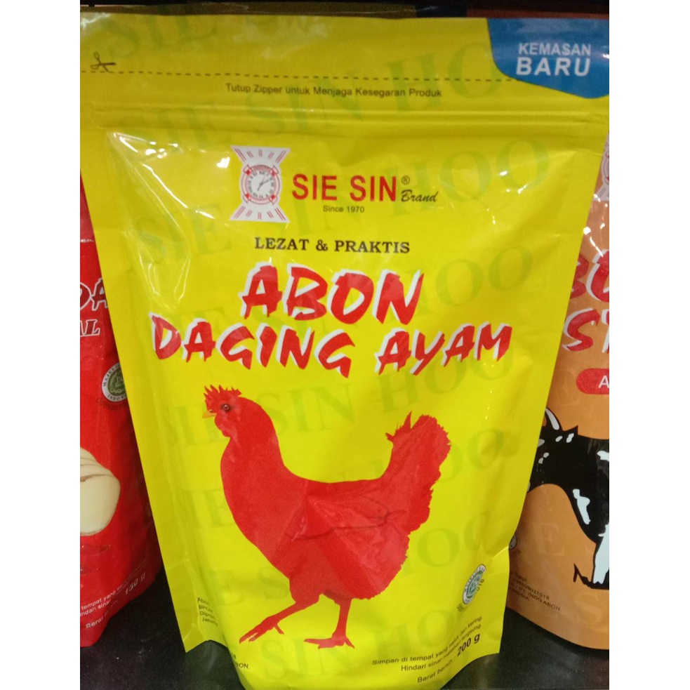 

Sie sin abon daging ayam 200gr