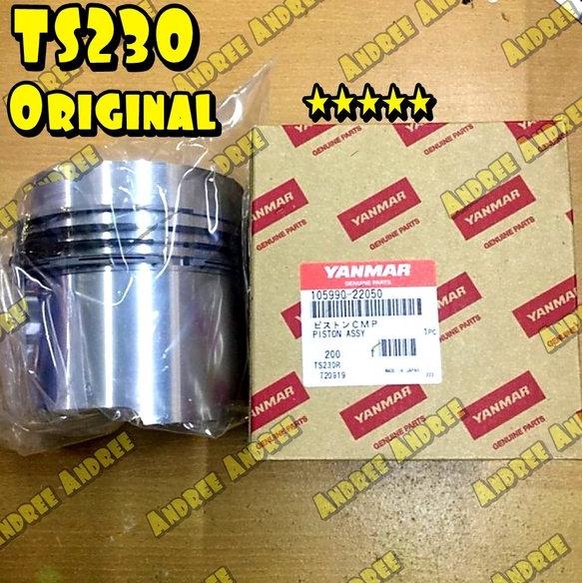 TS230 Piston - Seher with Ring Yanmar TS-230 TS 230 Original