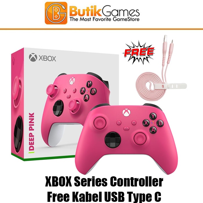 Stick Stik Xbox Series XS Wireless Controller Deep Pink