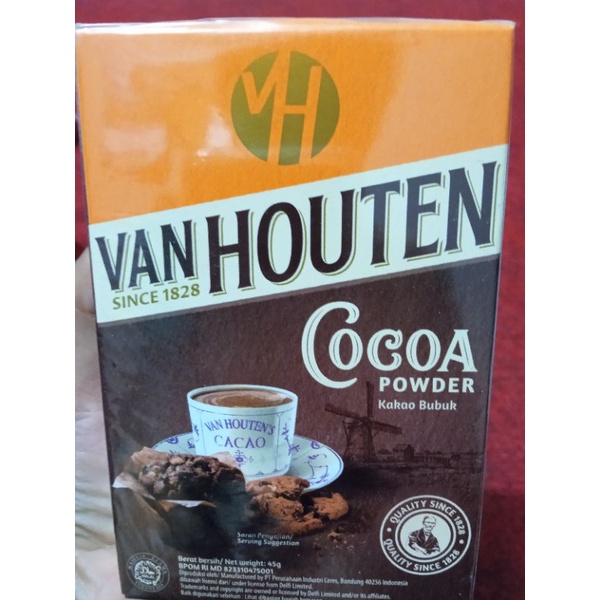 

45gr vanhouten coklat bubuk