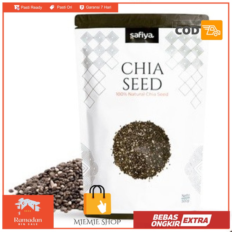 

Chia Seed Mexico Organik 250 gram Biji Chia Hitam Premium
