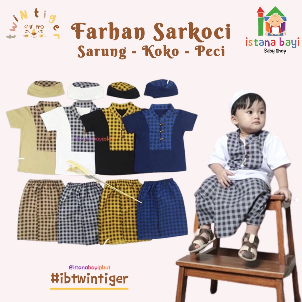 Twin Tiger Sarkoci Morocco Salman / Farhan / Koko bay set/koko baby