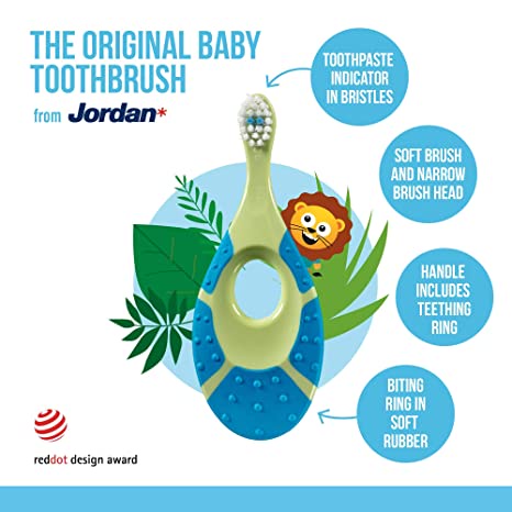 Jordan Oral Care Kids Toothbrush Step 1 - 3 Sikat Gigi Anak Bayi 0 - 9 Tahun