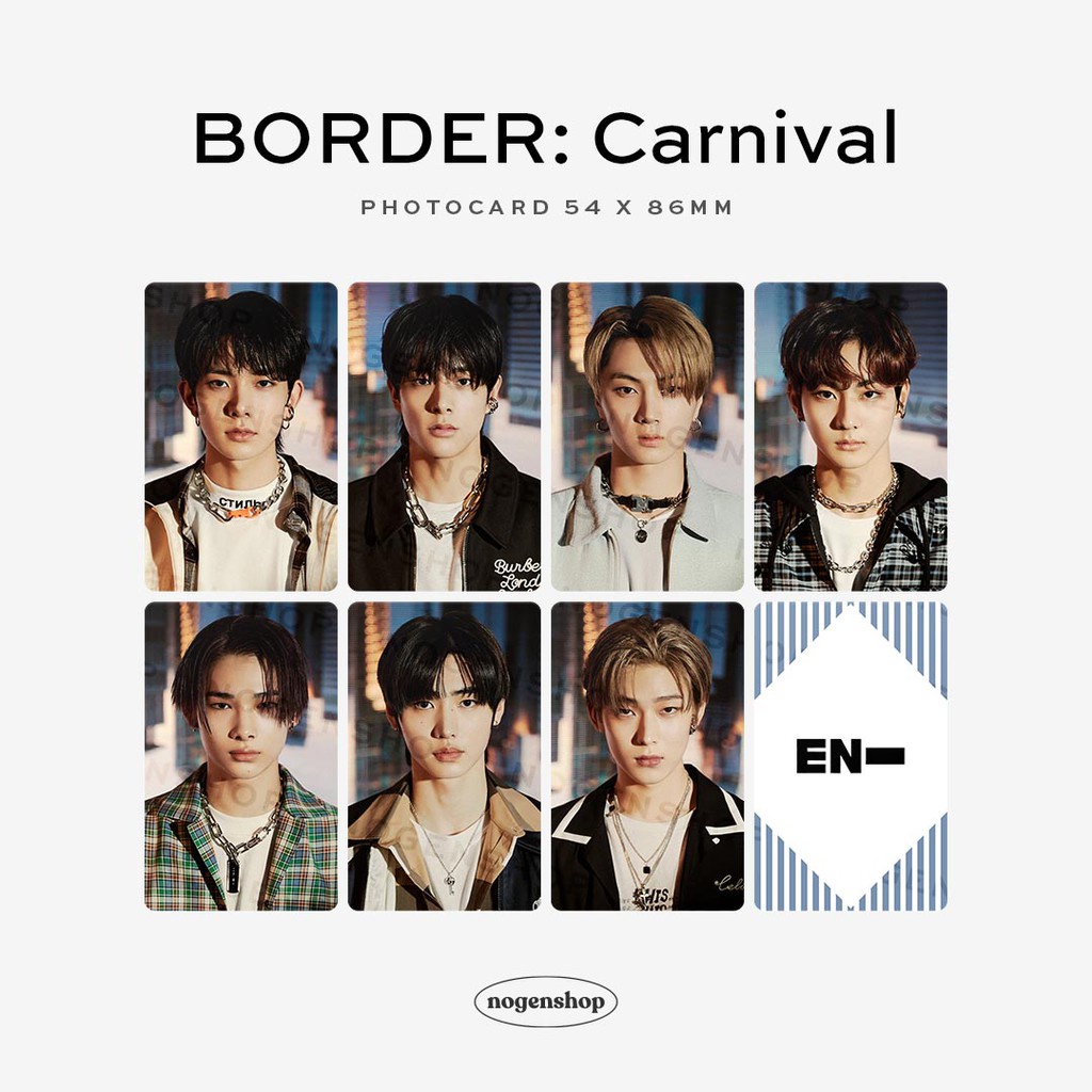PHOTOCARD PC ENHYPEN BORDER: CARNIVAL [FANMADE]