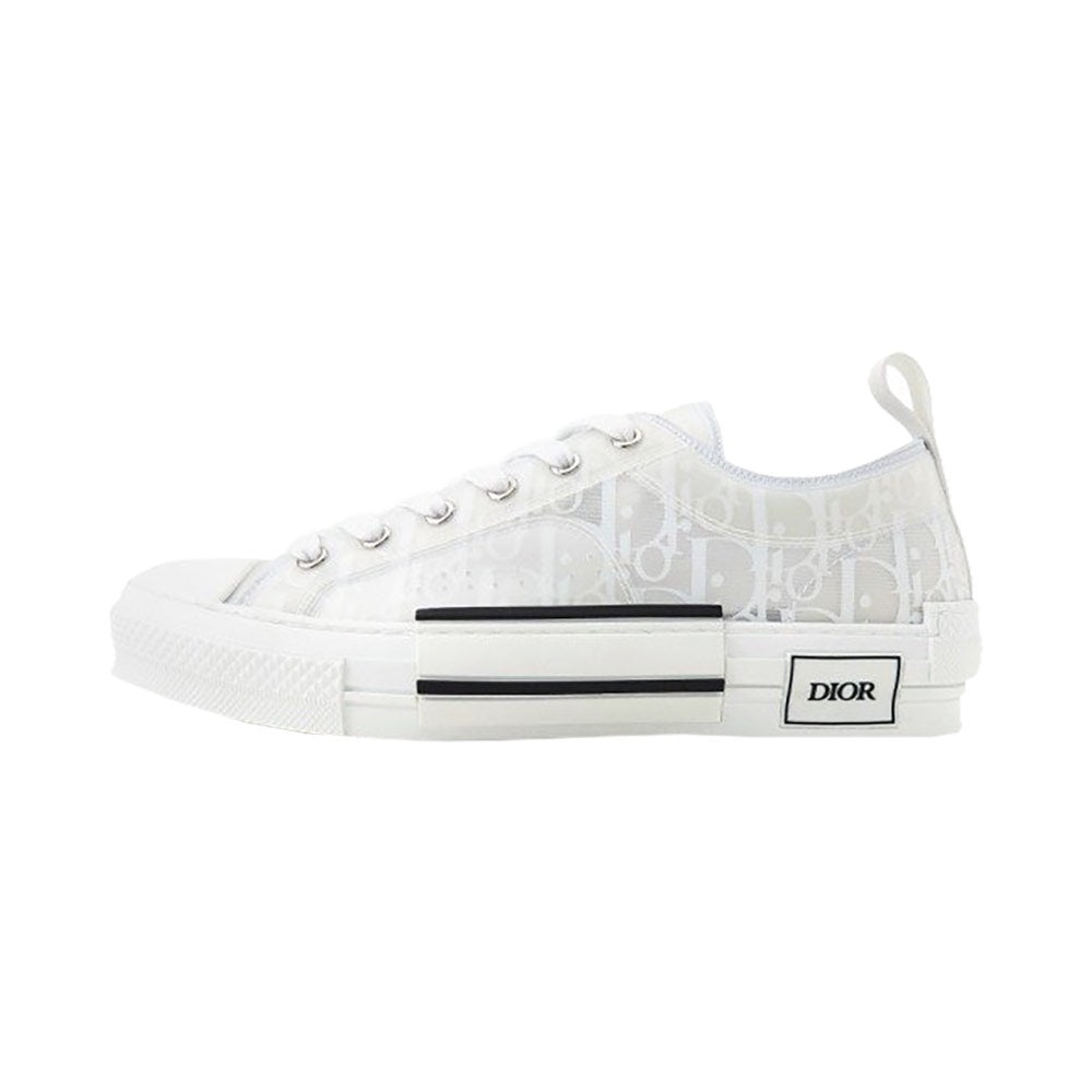 D i o r B23 Oblique Low Top Sneakers White 100% Authentic