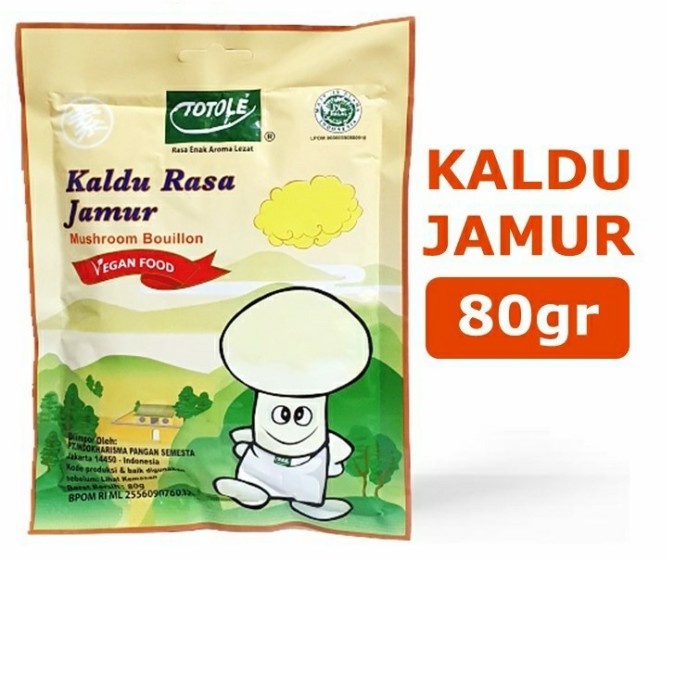 

Totole Kaldu Jamur 80 gr / Pouch Vegan Vegetarian Food Penyedap Rasa