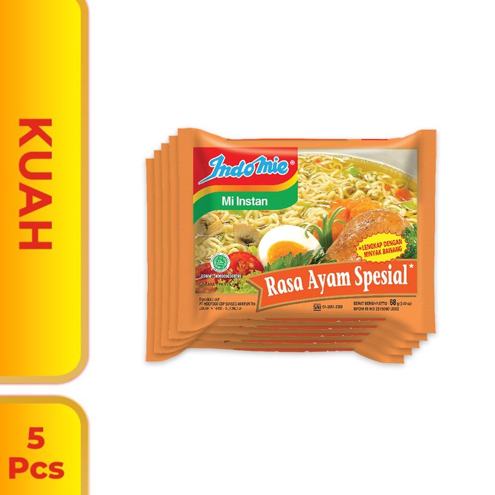 

[spin1] 5 Pcs - Indomie Kuah Ayam Spesial