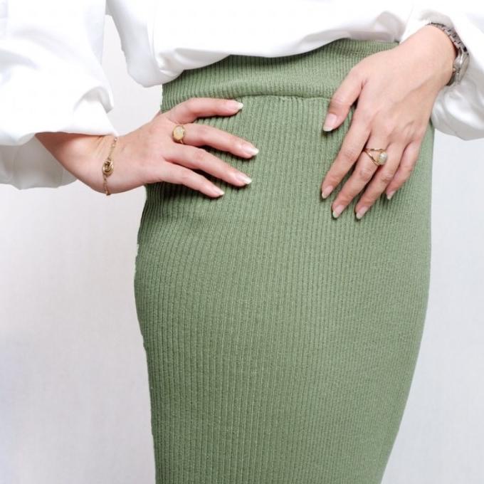 HOT PROMO ROK SPAN RAJUT WANITA PREMIUM ALL SIZE WARNA MINT