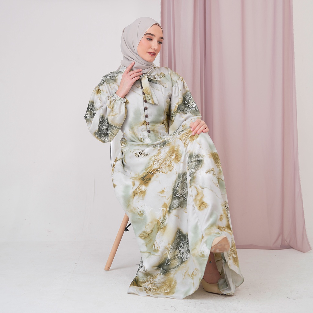 NADHINE DRESS SHAKILA VINTAGE GAMIS BUSUI