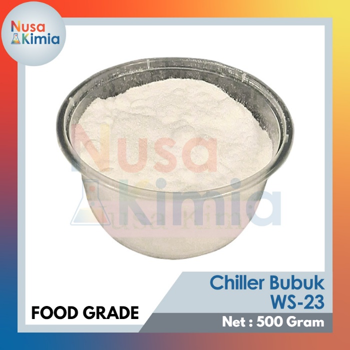 Chiller Bubuk WS23 / Cooling Agent Powder Food Grade 500 Gram