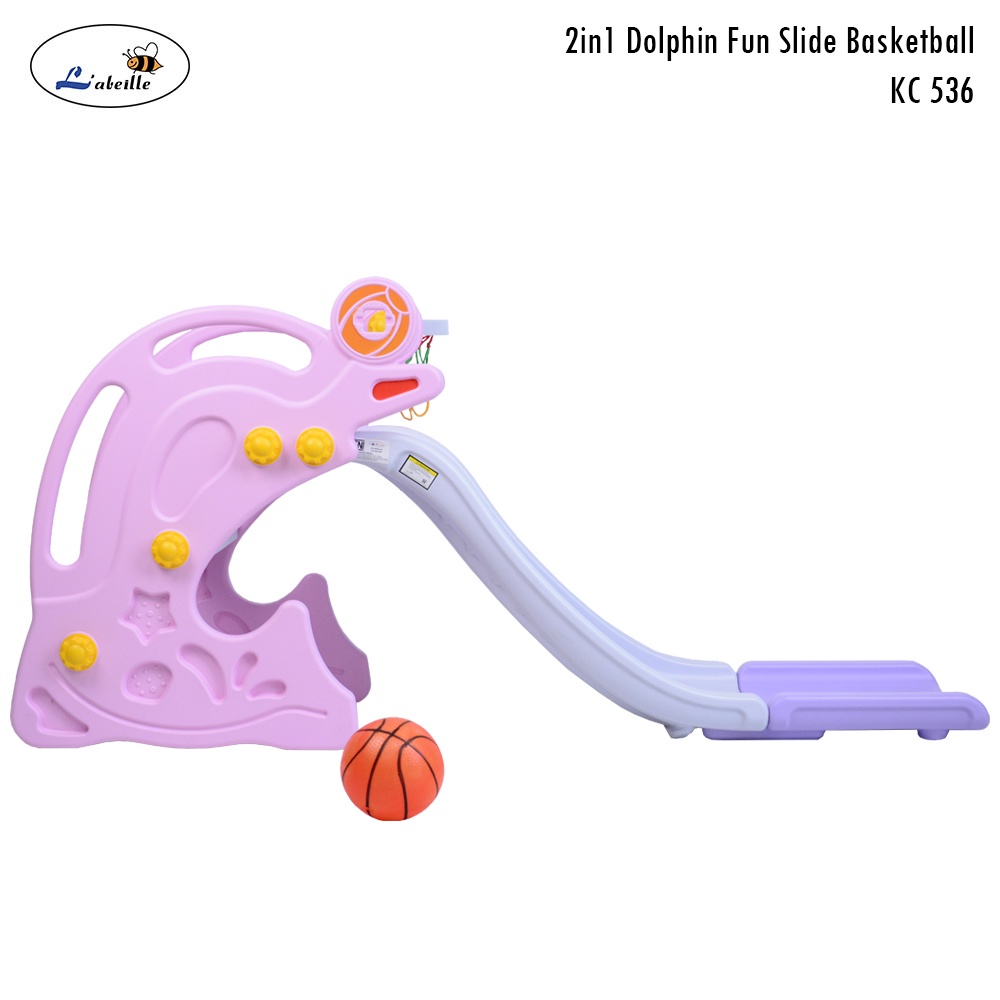 Perosotan Murah Labeille DOLPHIN Slide Basketball Prosotan Dolphin mainan seluncuran plosotan anak