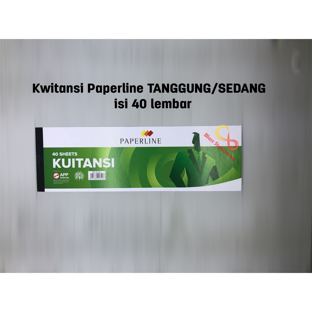 

Buku kwitansi TANGGUNG Paperline buku kuitansi sedang Sidu PPL