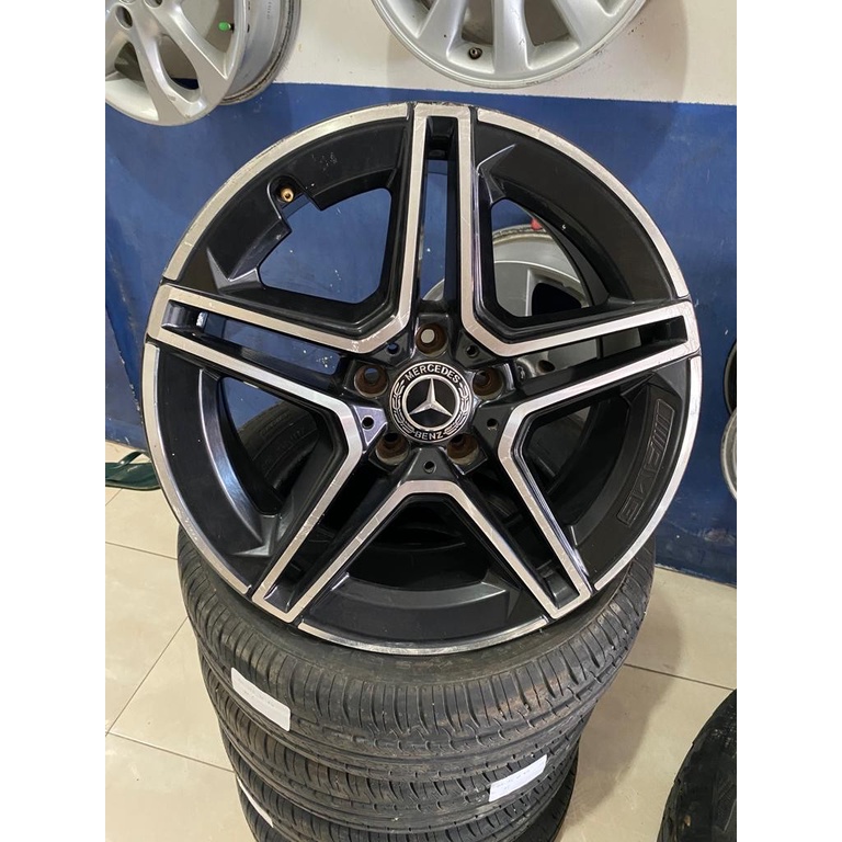 VELG MOBIL RACING BEKAS AMG RING 18X8 5X112 ET45