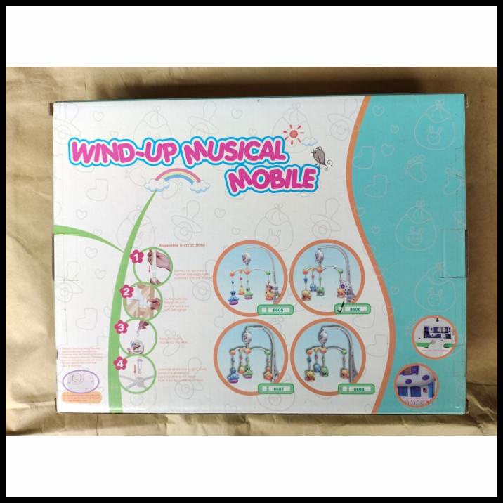 Mainan Musical Wind Up Mobile