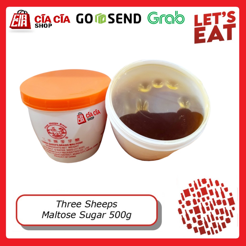 Three Sheeps Brand Maltose Sugar Sirup Maltosa Gula Beko Gula Cair 500g Gula Becko