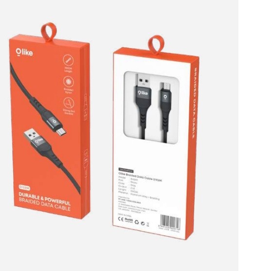 Olike Kabel Data D102M Micro 2.4A Fast Charging