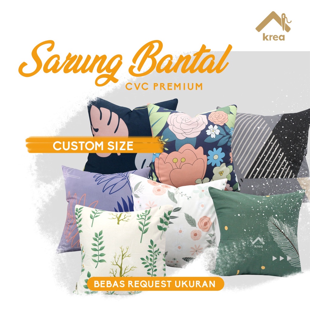 SARUNG BANTAL SOFA Ukuran CUSTOM