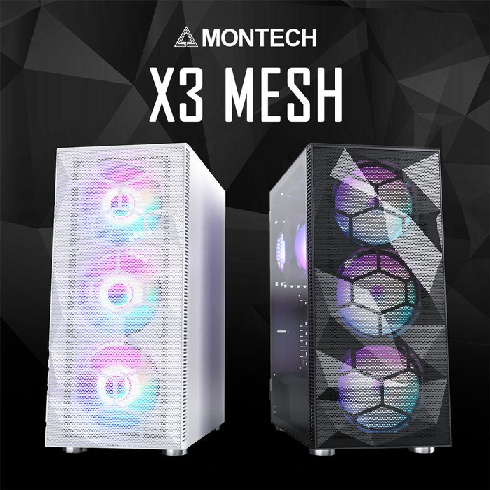 MONTECH X3 MESH Mid Tower ATX Case