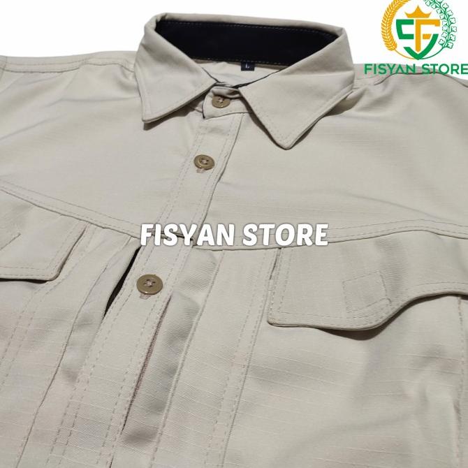 Kemeja Satgas Satpol PP Lengan Pendek (Bahan Luster)