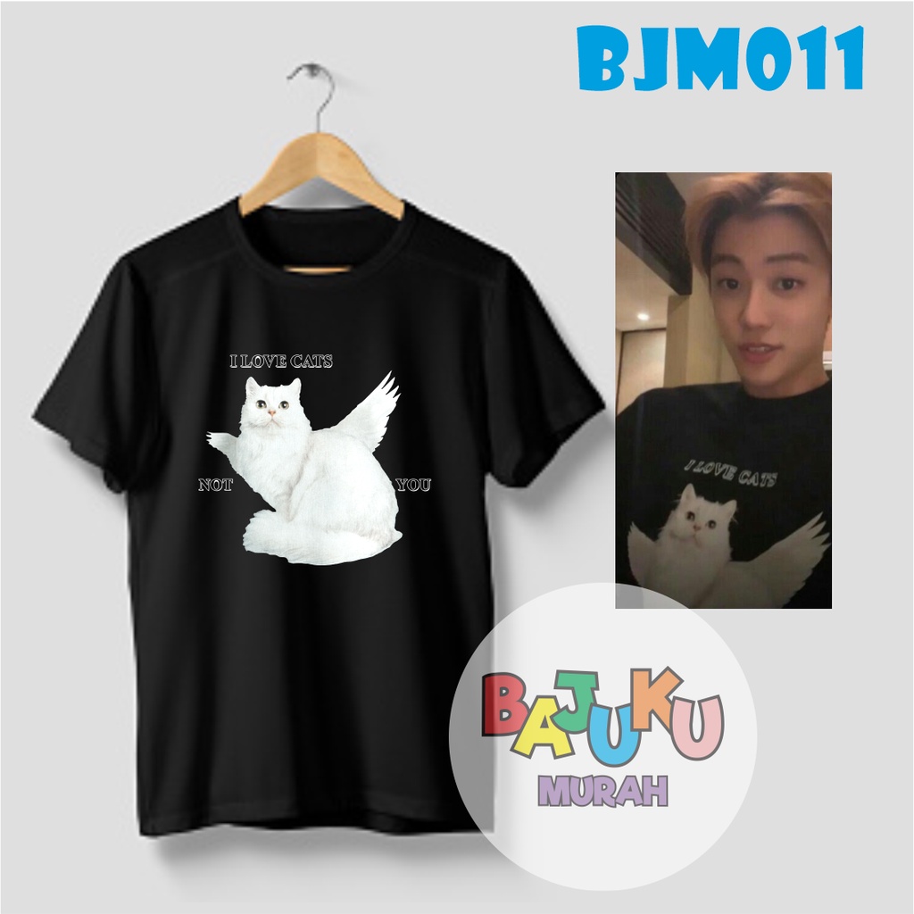 KAOS NCT DREAM JAEMIN JISUNG I LOVE CATS NOT YOU BJM011