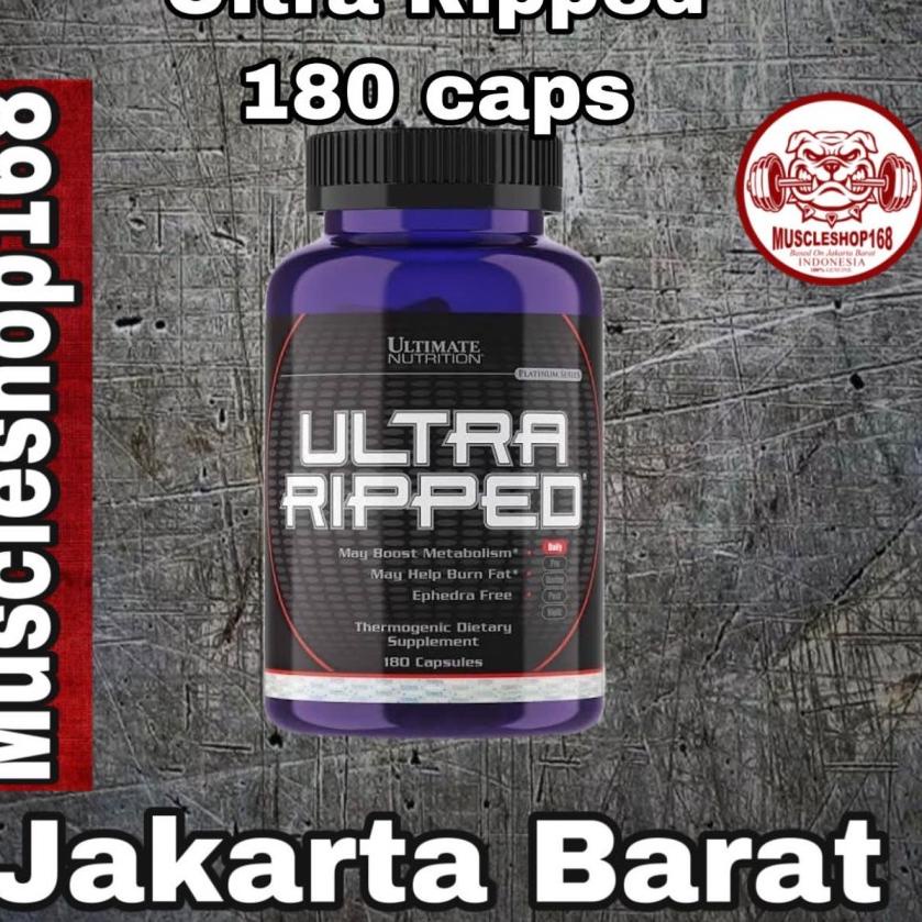➮ UN Ultra Ripped 90 Capsul dan 180 Caps Fatburner Pembakar Lemak BEST SELLER ➽