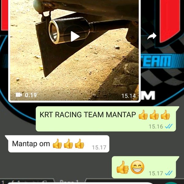 Knalpot Srigala Truk Tronton Mesin Diesel L300 Fuso Canter Dyna Hino Top Super Stainlis Terlaris New