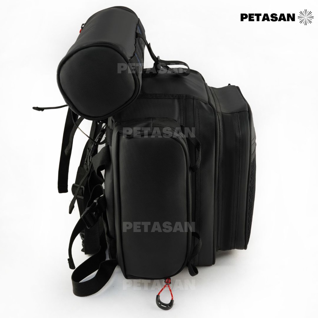 PTS -  DEFENDER - TAS MOTOR ENDURO BAGASI BELAKANG OFF ROAD TAS RACING - TAS TRAIL - MOTORCYCLE SADDLE BAG - EXOM BOX 01 - TAS BAGASI MOTOR