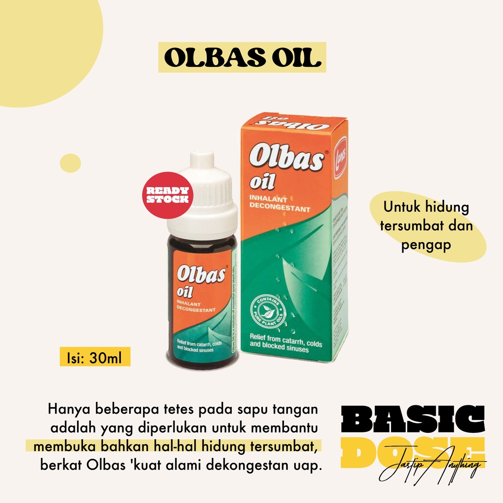 [READY] Lanes Olbas Oil 30ml/ Singapore