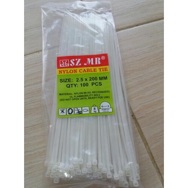 

\\\\\] Kabel ties tie tis kabel cable pengikat 20cm 20 cm 2.5 x 200mm