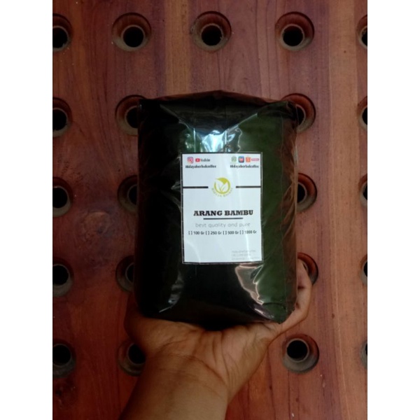 Bubuk Arang Bambu Aktif / charcoal 1kg