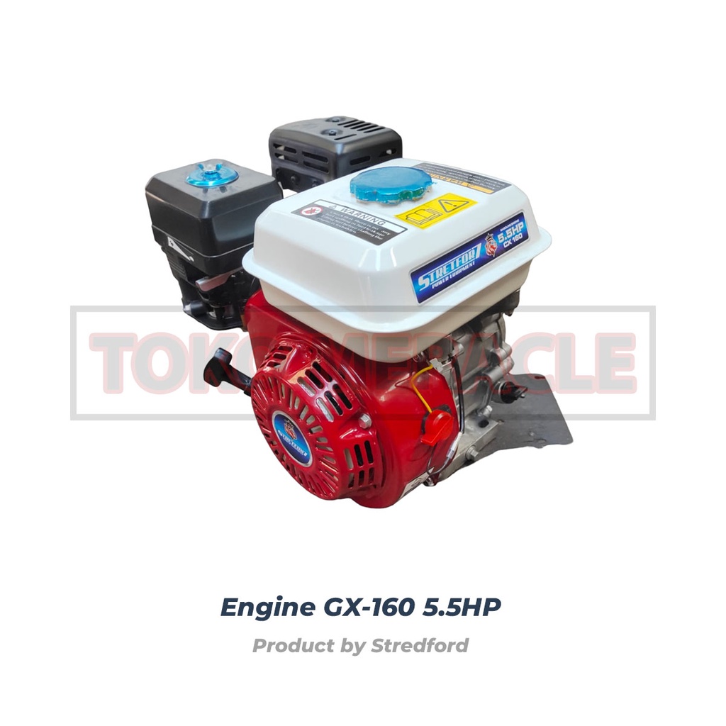 Stretford Diesel Bensin Engine GX160 - Penggerak Motor Bensin GX160 5.5HP Stretfor7 GX-160