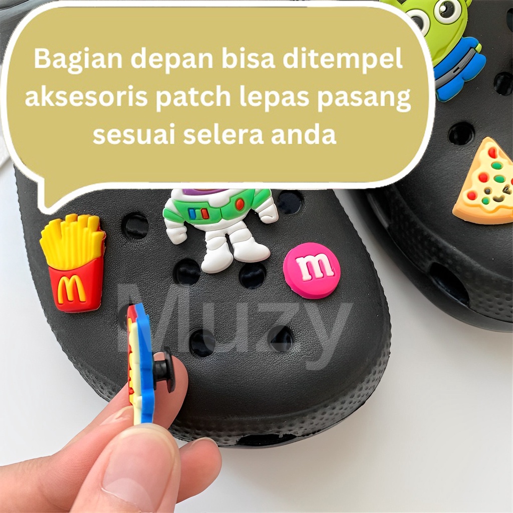 HOT SALE MUZY SANDAL LUBANG SANDAL WANITA SANDAL RUMAH SANDAL TALI BELAKANG SANDAL SLOP WANITA