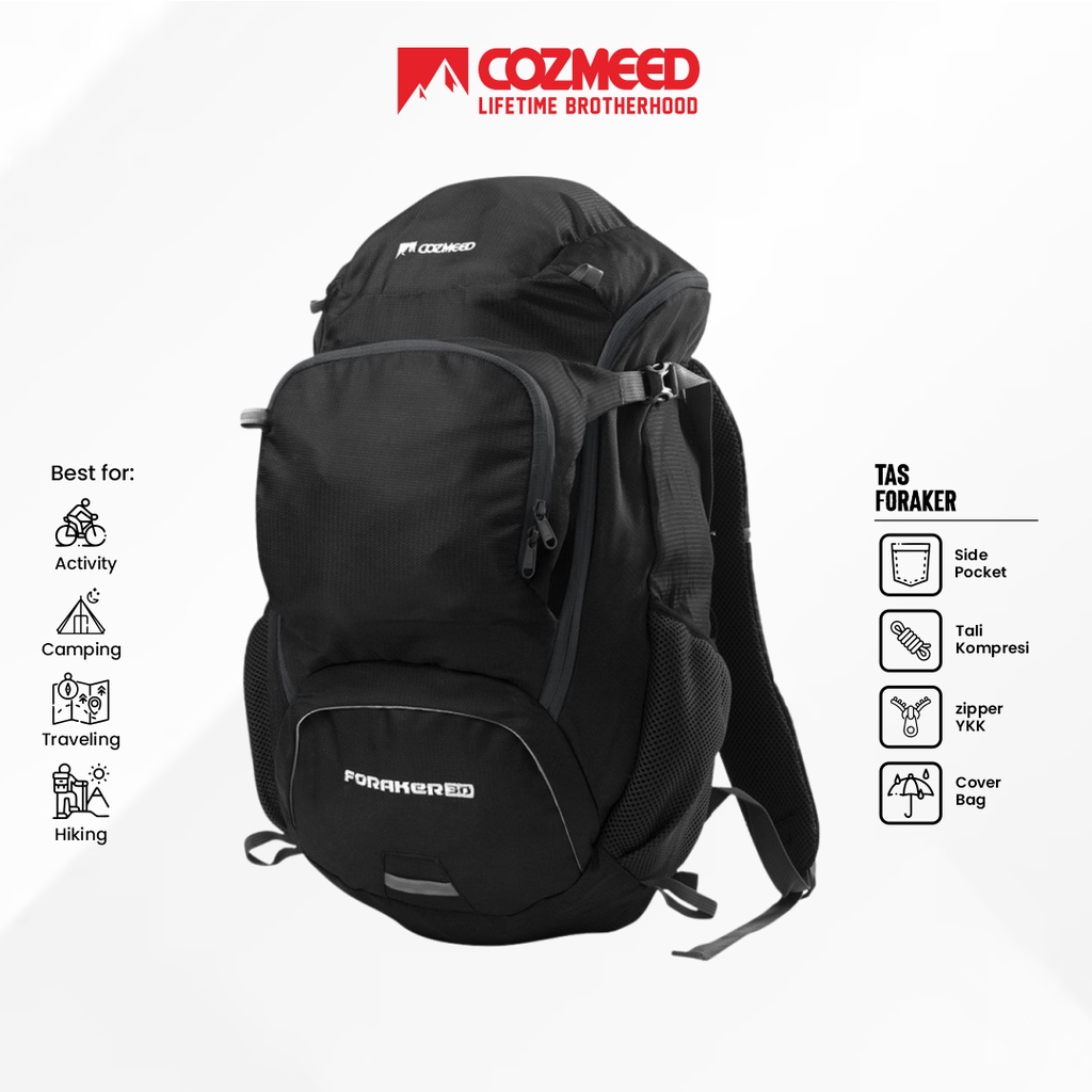 Cozmeed Tas Ransel Laptop Daypack Foraker 30L