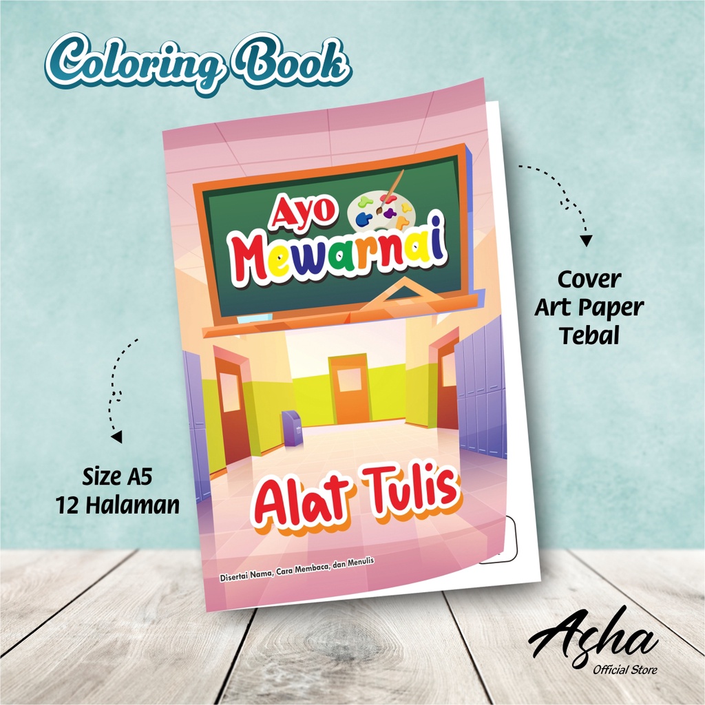 

BUKU EDUKASI MEWARNAI ALAT TULIS BUKU EDUKASI ANAK PAUD TK