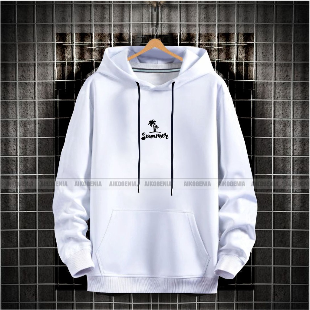 Sweater hoodie kekinian terbaru model SUMMER / Hoodie pria wanita trend kekinian