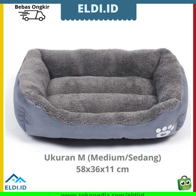 ONSALE Kasur Anjing Medium / Tempat Tidur Anjing Kucing M Sedang / Pet Bed M