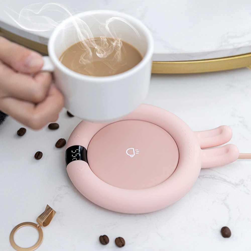 (BISA COD) FTIHSHP BCase Tatakan Gelas Pemanas Coffee Cup Warmer Heating Pad - 353-B