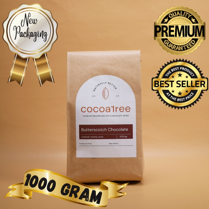 

Coca1ree Healthy Premium Hot Chocolate Mix ButterScotch Chocolate 1Kg