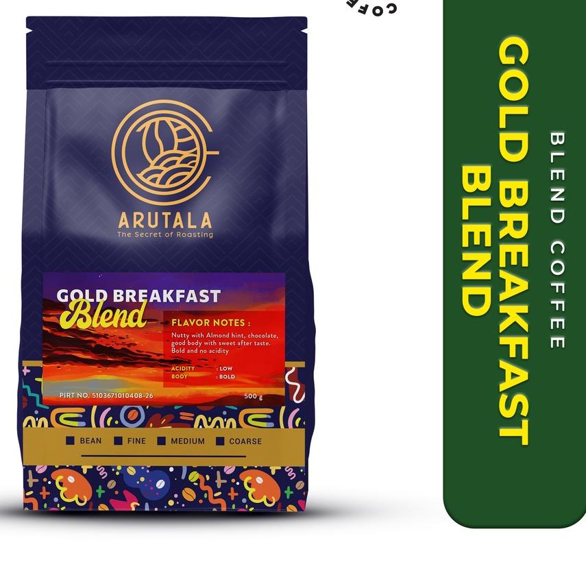 

۝ ARUTALA Kopi Gold Breakfast Blend 500 gram ♞