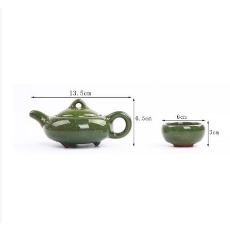 NP - Tea Pot Qicha / Classic Chinese / Design Colorful Koi Fish