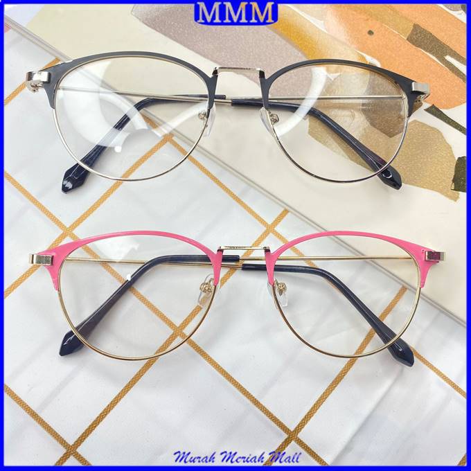 MMM Kacamata Photocromic Anti Radiasi 6694 Kaca Mata Wanita Pria Anti Silau Sunglasses Korean Style Photochromic Murah Import