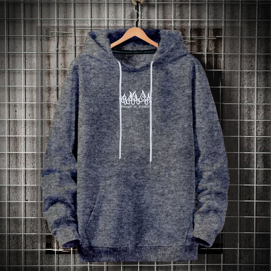 Sweater hoodie pria DISASTER terbaru / hoodie pria kekinian kwalitas distro