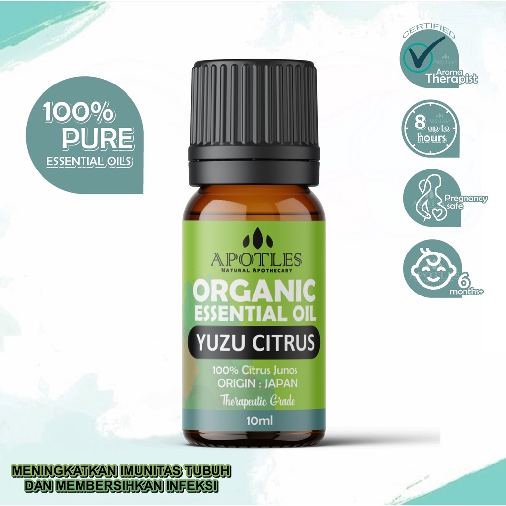 Yuzu Citrus Essential Oil - Minyak Aromaterapi Jeruk Yuzu Jepang 10ml