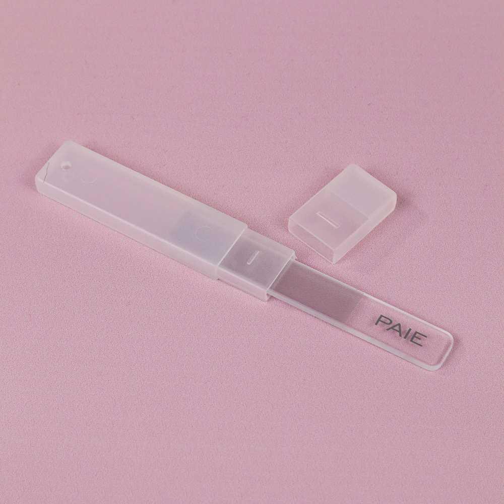 PAIE Kikir Kuku Nail File Nano Glass Polishing Manicure Tools - Transparent