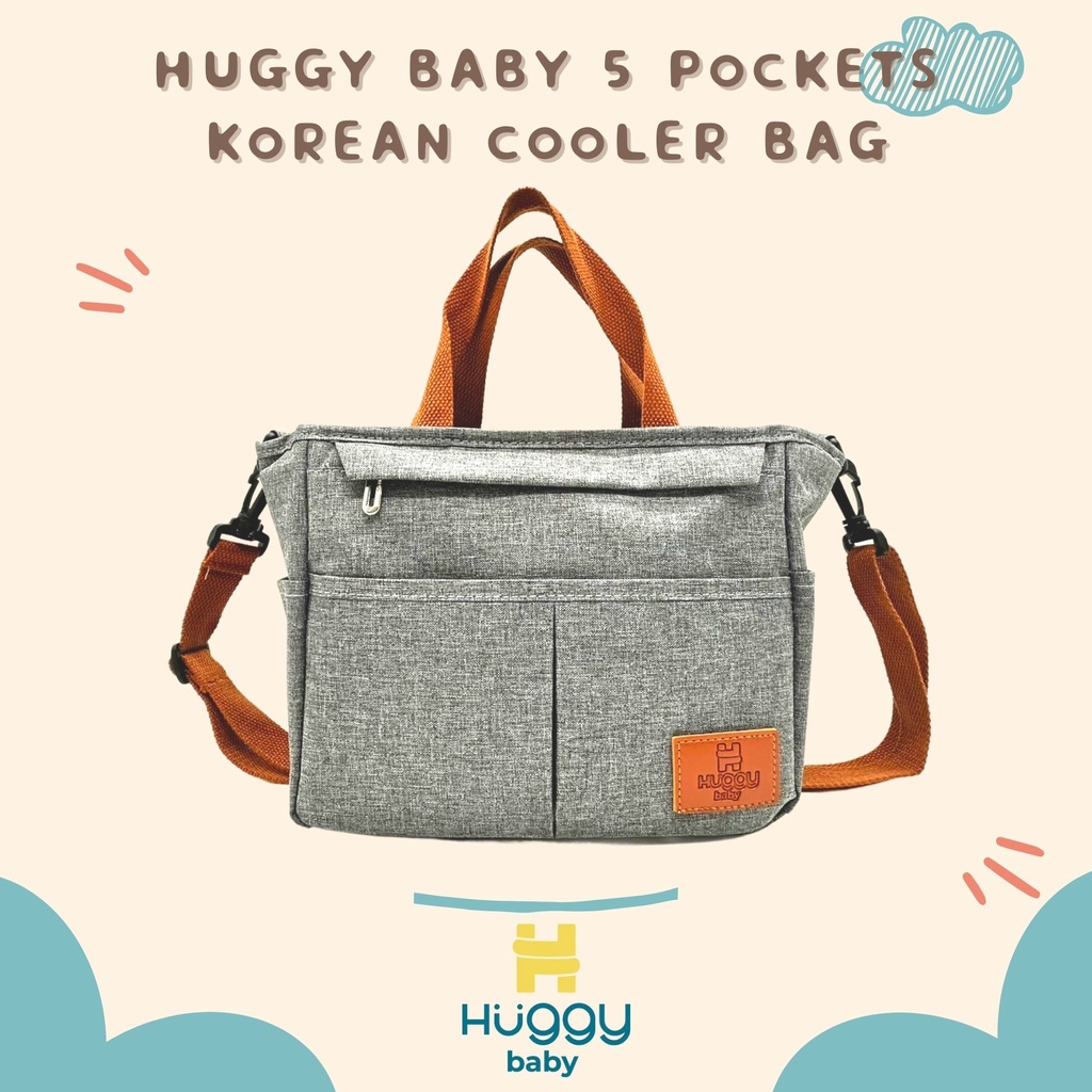 Huggy Baby BAG05 5 Pockets Korean Cooler Bag B101020